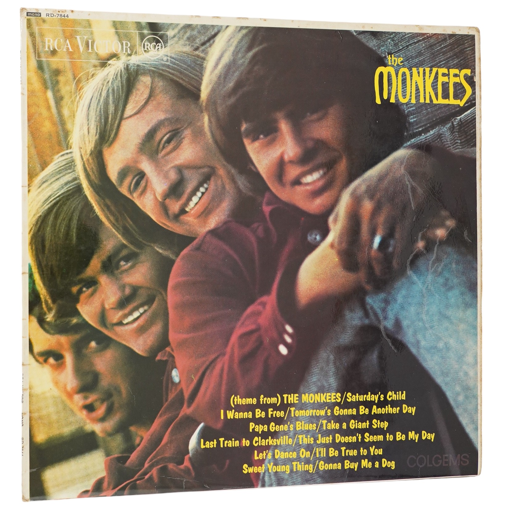Twenty-one LP record albums by The Monkees and The Moody Blues; Thirteen The Monkees Lips including; The Monkees, Headquarters, Instant Replay, The Birds The Bees and The Monkees, Pisces Aquarius Capricorn & Jones Ltd.,
